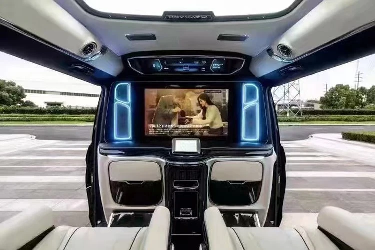 The effect diagram of the van partition installed on the car