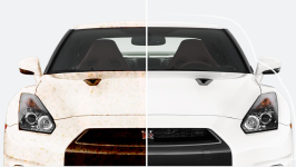 AGING AND RUSTING OF PAINT SURFACE