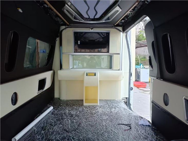 Based on Toyota Hiace luxury partition wall blank parts