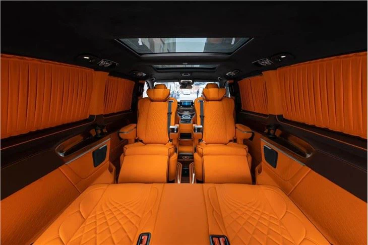 Maybach style electric curtain installation effect 3