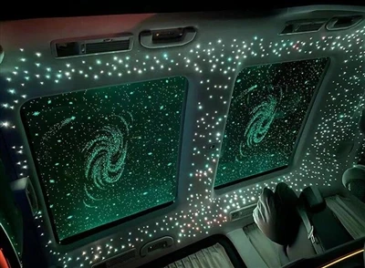 Kā uzstādīt automašīnas atmosfēras gaismas?