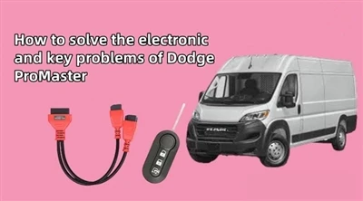 Kā atrisināt Dodge ProMaster elektroniskās un galvenās problēmas