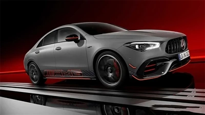 2024 Mercedes-Benz AMG CLA45S interjers un ārpuse